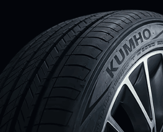 Car with tyres